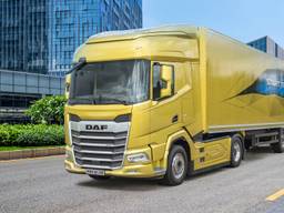 DAF presenteert nieuwe truck.