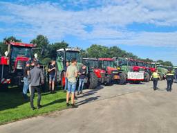 Boeren verzamelen zich op verschillende plekken in de provincie 