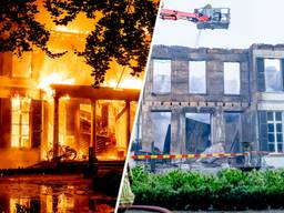 Brand verwoest eeuwenoud landhuis in Breda