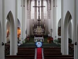 Interieur van de RK-kerk in Elshout (Foto Jan Korpershoek) 