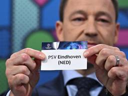 Loting van PSV in de Champions League vorig jaar (archieffoto).