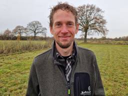 Lars (39) is terminaal ziek, maar geeft de Maasheggen een toekomst (foto: Tom Berkers).