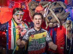 Het carnavaleske tenue (Foto: Helmond Sport).