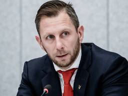 Maikel Boon bij het debat over integratie (Foto: ANP).