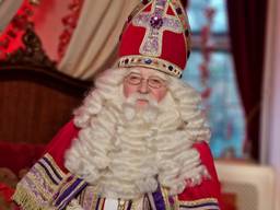 Sinterklaas in zijn kasteel in Helmond (foto: Noël van Hooft)