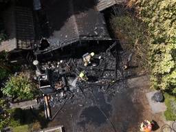 In een tuinhuis aan de Industrieweg in Moergestel is dinsdagochtend rond tien voor twaalf brand uitgebroken.
