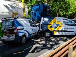 Kettingbotsing op N324 bij Schaijk