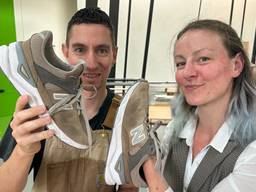 De workshop 'Sneakers cleanen' viel goed in de smaak!