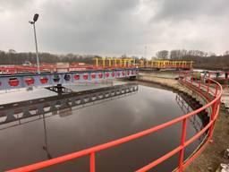 Een waterzuiveringsstation (foto: Jan Peels).