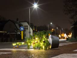 Waar blijven we dit jaar met de kerstboom? (Foto: Ab Donker)