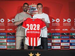 Ruud en Liam van Nistelrooij (foto: PSV Media)