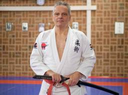 René Lange heeft de achtste dan in jiujitsu (foto: Bram Geurts).