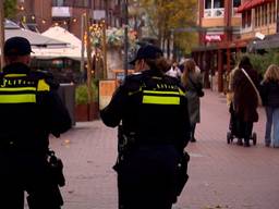 Er was dinsdag veel politie aanwezig in Eindhoven