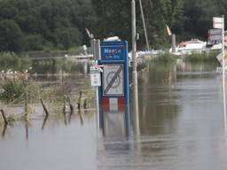 Beelden van het hoogwater in de regio Oss en Den Bosch