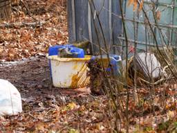 Een drugsdumping (foto: Harrie Grijseels/SQ Vision).