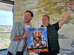 Gouden plaat voor Frans en Kafke
