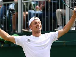 Tim van Rijthoven won ook derde partij op Wimbledon