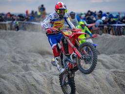 Lars van Berkel werd derde in de vijftigste editie van Le Touquet (foto: MX July).