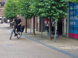 Het filiaal van Flink aan de Korte Tuinstraat in Tilburg (foto: Collin Beijk).