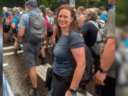 Diana Willart liep dinsdag 'gewoon' mee met de Vierdaagse