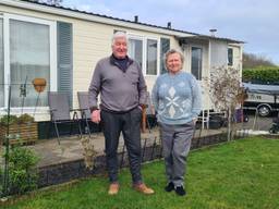 Rinus en Ria Warner staan al 46 jaar op camping Mattenburg (foto: Noël van Hooft)