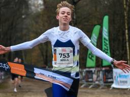 Niels Laros werd vorig jaar Nederlands kampioen op de cross in de leeftijdscategorie onder 18 jaar (foto: ANP).
