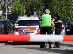 Onderzoek bij het huis van Zahavi (foto: Politie).