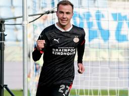 Mario Götze scoorde al na 8 minuten (foto: OrangePictures). 