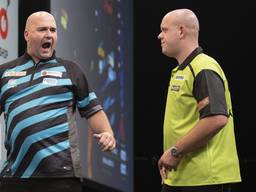 Rob Cross was in de finale te sterk voor Michael van Gerwen (foto: Kais Bodensieck/PDC Europe).