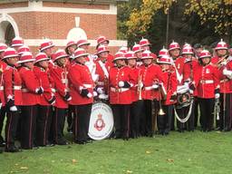 De Lincoln and Welland Regimental Band in Bergen op Zoom in 2019 en nu ook weer (foto: Willem-Jan Joachems).