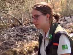 Boswachter Lieke ziet haar gebied in vlammen opgaan.