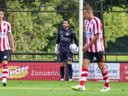Joël Drommel na het derde tegendoelpunt van De Graafschap (foto: ANP 2025/MTB-Photo/Shutterstock).