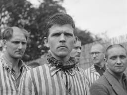 Sjef Paijmans in Kamp Vught (foto: Nationaal Archief).