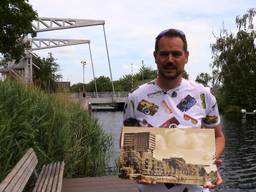 Freddie de Roeck is de allergrootste fan van de Tilburgse Piushaven (foto: Tom van den Oetelaar).