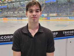 Donny van Belkom, speler van de Tilburg Trappers. (Foto: Leon Voskamp)