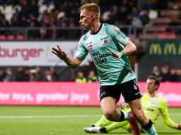 Jelle Van Landschoot scoorde tweemaal voor Helmond Sport (Foto: OrangePictures). 