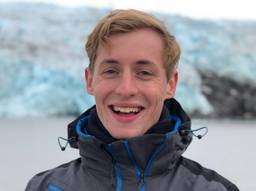 Brandon van Schaik op Spitsbergen (foto: Brandon van Schaik).