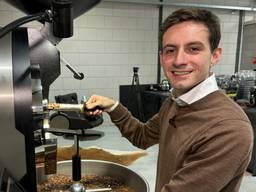 Vincent (25) maakt zijn eigen koffie