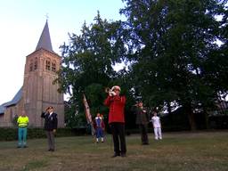 De herdenking in Waalre.