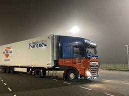 Een van de vrachtwagens van Jan de Rijk Logistics (foto: Jan de Rijk).   