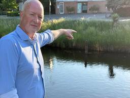 Marc Laurijssen ziet alleen maar lege ligplaatsen voor zijn deur.