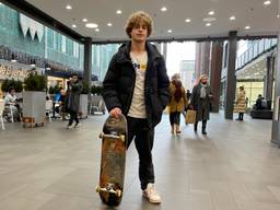 Gijs verzet zich tegen skateverbod in Eindhoven: 'Wij zijn geen gevaar'