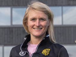 Marieke Dijkstra coach van de vrouwen van HC Den Bosch
