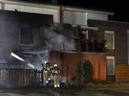 Brand in woonhuis in Volkel