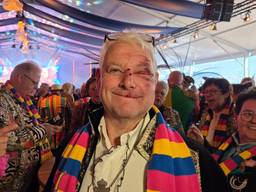 Oud-prins Walter is dinsdag op 11-11 wel gewoon in de tent in Uden te vinden (foto: Noël van Hooft).