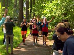 Deze hardlopers rennen toch de marathon van Breda