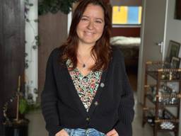 Jalou Lemmens is blij met haar studio die boven op het Veemgebouw kwam (foto: Rogier van Son).