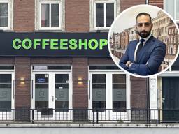 Buurtbewoners zijn bang voor een nieuwe aanslag bij coffeeshop Caza in Tilburg (foto: Omroep Brabant).