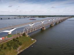 De brug waaraan gewerkt gaat worden (foto: ProRail).