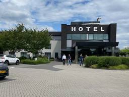 In het Van der Valk hotel in Uden worden vanaf oktober 300 asielzoekers opgevangen (foto: Rochelle Moes)